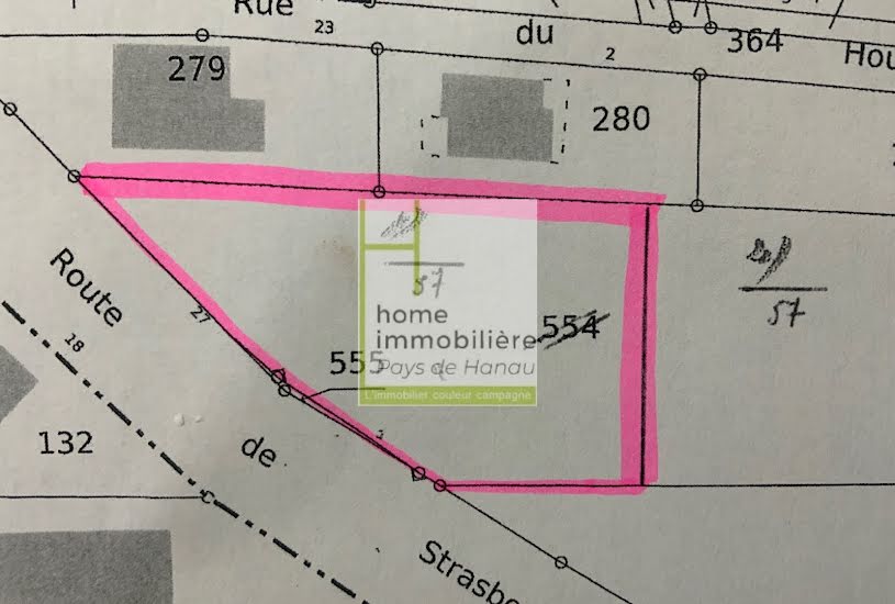  Vente Terrain à bâtir - 994m² à Schnersheim (67370) 