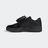 adidas for prada re-nylon forum low core black / core black / silver metallic