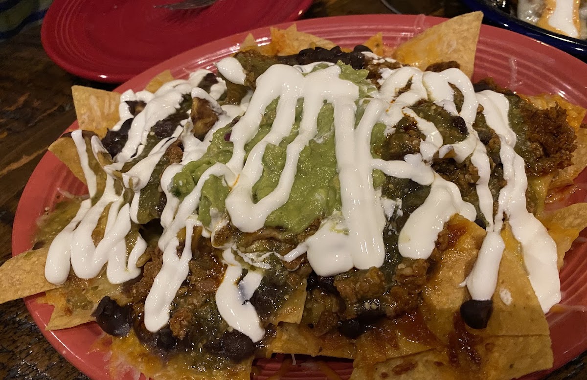 Nachos with Salsa Verde