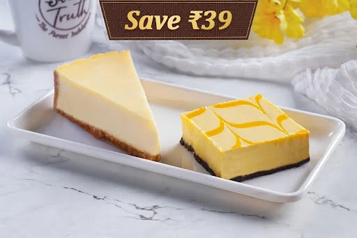 Mango Cheesecake & New York Cheesecake (Box Of 2)