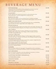 6 Ballygunge Place menu 1