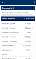 Gewässerdaten Hamburg Screenshot