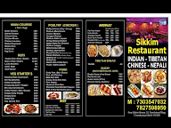 Sikkim Restaurant menu 2