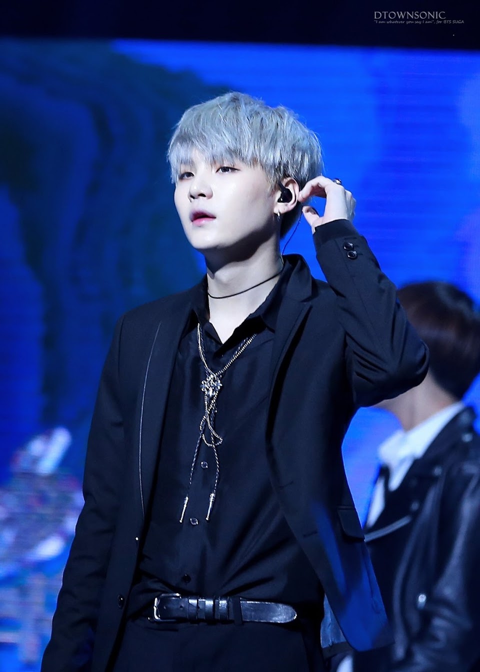 Just 30 Photos Of BTS's Suga Looking Savage In Silver - Koreaboo