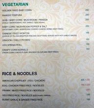 Aura -Klase Hotels menu 2