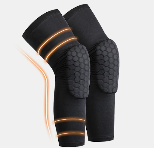 Title 3, Basketball Honeycomb Knee Guards Crash Protecto...