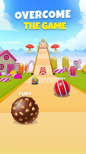 Screenshot Candy Ball Run - Rolling Games