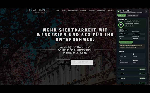 Barrierefrei Check screenshot 2