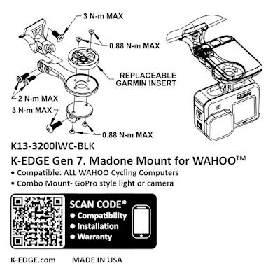 K-Edge Wahoo Gen 7 Madone/Emonda Combo Mount alternate image 0