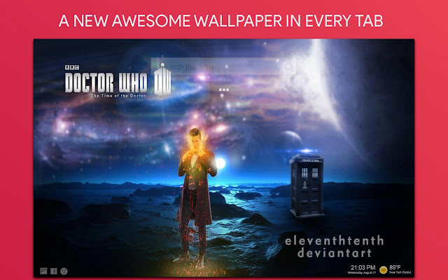 Doctor Who Wallpaper HD Custom New Tab