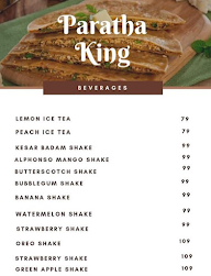 Paratha King menu 6