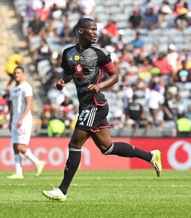 Orlando Pirates' Tapelo Xoki believes his team has a good chance of beating Sundowns