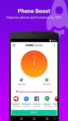 Turbo Cleaner – Speed booster