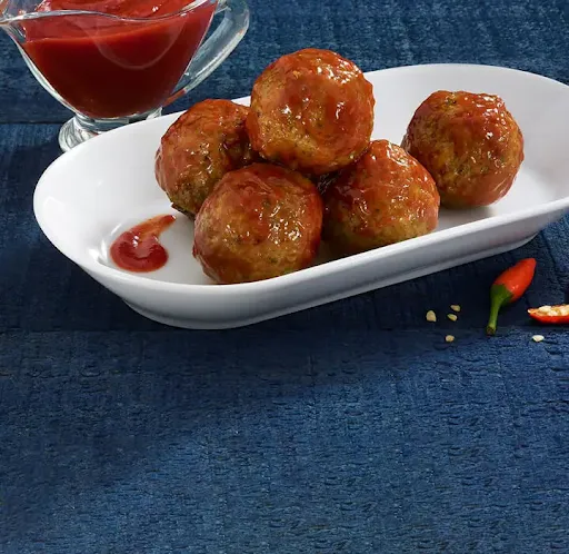 Chicken Meatballs Peri Peri Sauce