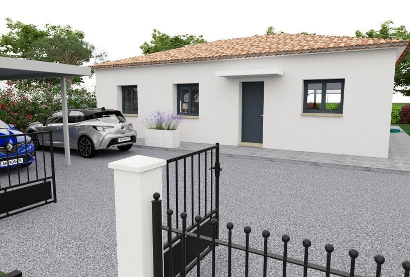  Vente Terrain + Maison - Terrain : 804m² - Maison : 83m² à Lorgues (83510) 