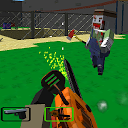 Herunterladen Cube Arena zombie Warfare Multiplayer Installieren Sie Neueste APK Downloader