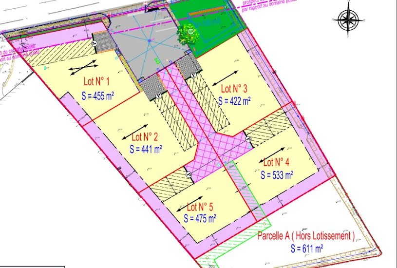  Vente Terrain à bâtir - 420m² à Monteux (84170) 