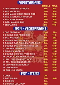 Mr. Chef Food Court menu 1