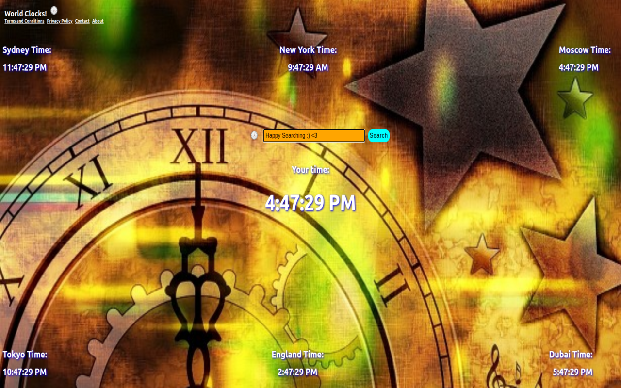 World Clock Extension Preview image 1