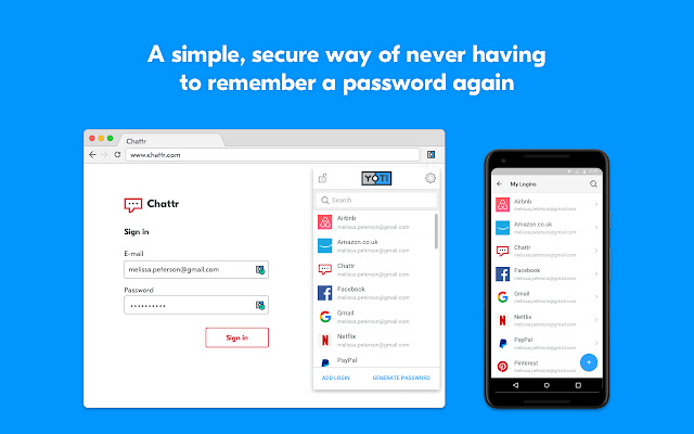 Yoti Password Manager