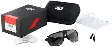 100% Norvick Sunglasses - Matte Black, Gray PEAKPOLAR Lens alternate image 0