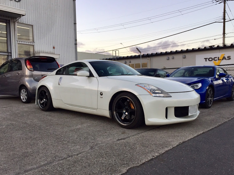 フェアレディZのZ33・350z・TE37SL・ホイール交換に関するカスタム事例の投稿画像1枚目