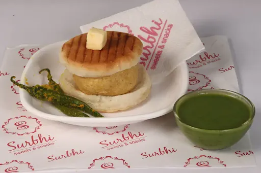 Hot Butter Grilled Vada Pav [2 Pav]