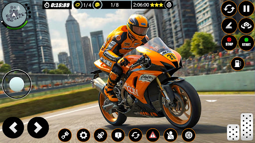 Screenshot Traffic Moto Bike Rider Game