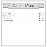 Arondecurry's Biryaniwala menu 1