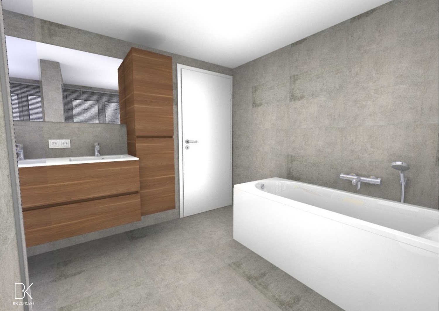 Thespian Roux Tot BK Concept | Badkamer plaatsen