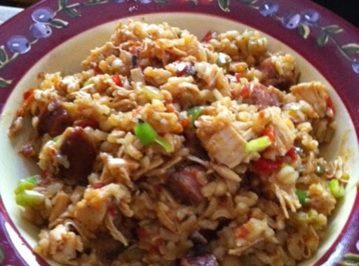 Fabulous Jambalaya! You can also add shrimp!