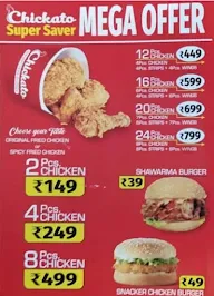 Chickato menu 3