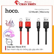 Cáp Sạc Hoco X14 Iptype C Micro Usb Sạc Nhanh 2.0A Cho Ip/Tablet Táo Bảo Hành 12 Tháng