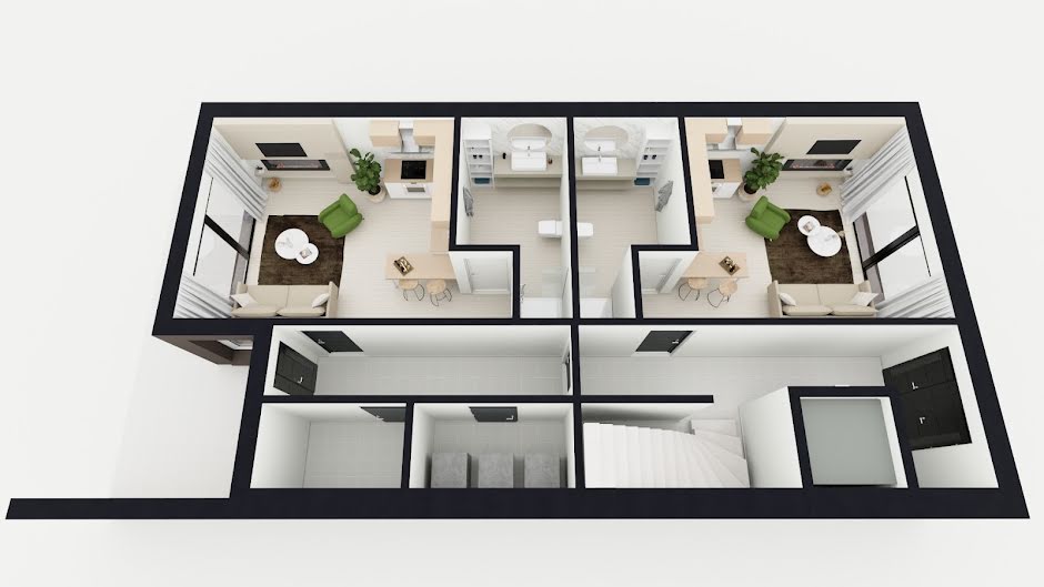 Vente appartement 1 pièce 32 m² à Florange (57190), 99 000 €