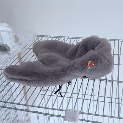 Winter Warm Bird Shawl Nest Corner Parrot Blanket Pet Small Animal Hanging Tent Cage Decoration for Parakeet Lovebird Co