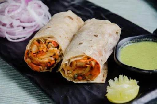 Veg Fish Tikka Roll