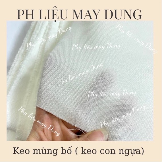 Keo Con Ngựa ( Mếch Mùng Bố) Dày Dặn Ép Áo Veston - Manteau Khổ 1M5