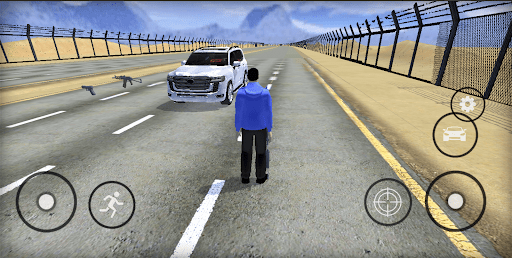 Screenshot Toyota LX Car Driver Game