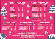 FB Cakes menu 1