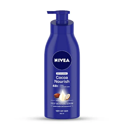 Nivea Body Lotion - Oil In Lotion Cocoa Nourish, For Very Dry Skin