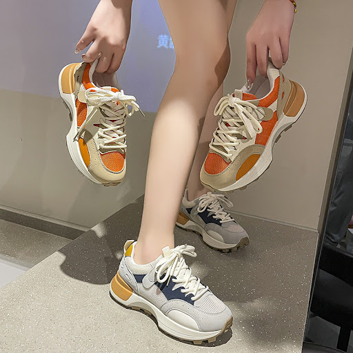 Title 5, Womens Thick-soled Fashion Sports Shoes Comfor...