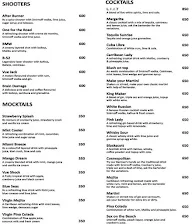 The Square - Hotel Novotel menu 4