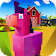 Blocky Pony Farm 3D icon