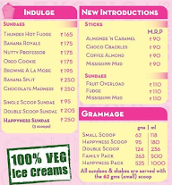 Baskin Robbins menu 2