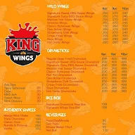 King Of Wings menu 1