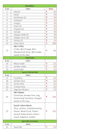 Sree Lakshmi Bhavan menu 5