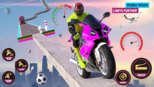 Screenshot Racing Bike Stunt Games Master