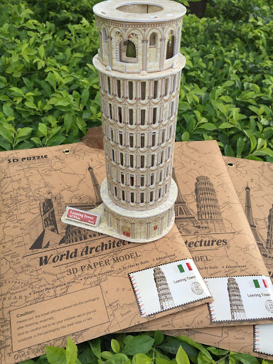 Title 5, Childrens 3D Paper Puzzle Building Models Crea...