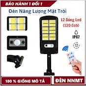 Đèn Năng Lượng Mặt Trời Sân Vườn Solar Light Chống Bão 150W Đèn Cột