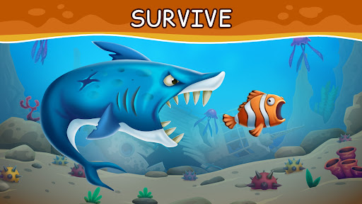 Screenshot Hungry Ocean: Feed & Grow Fish